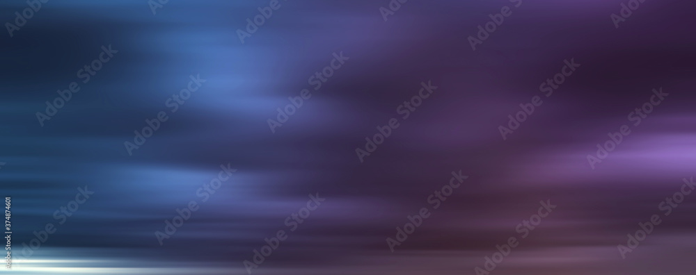 Obraz premium Clouds in motion blur