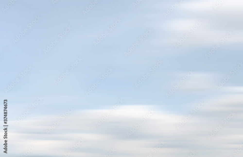 Clouds in motion blur Clouds in motion blur