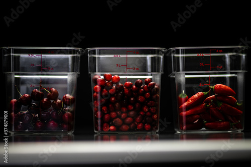 Fruit in Cambro photo