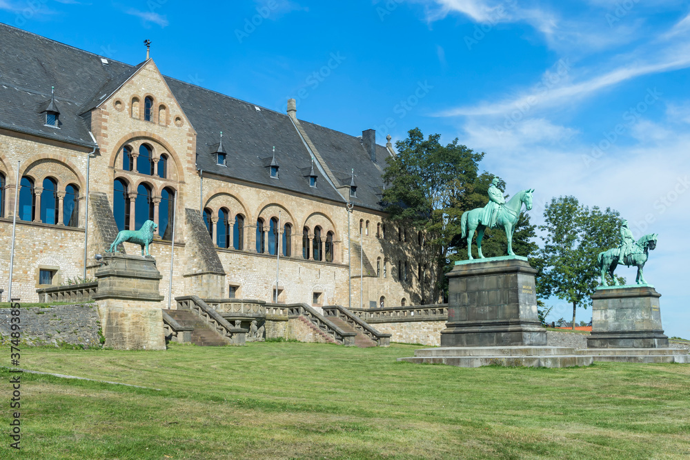 Imperial Palace (Kaiserpfalz), Goslar, Harz, Lower Saxony, Germany, Unesco World Heritage Site