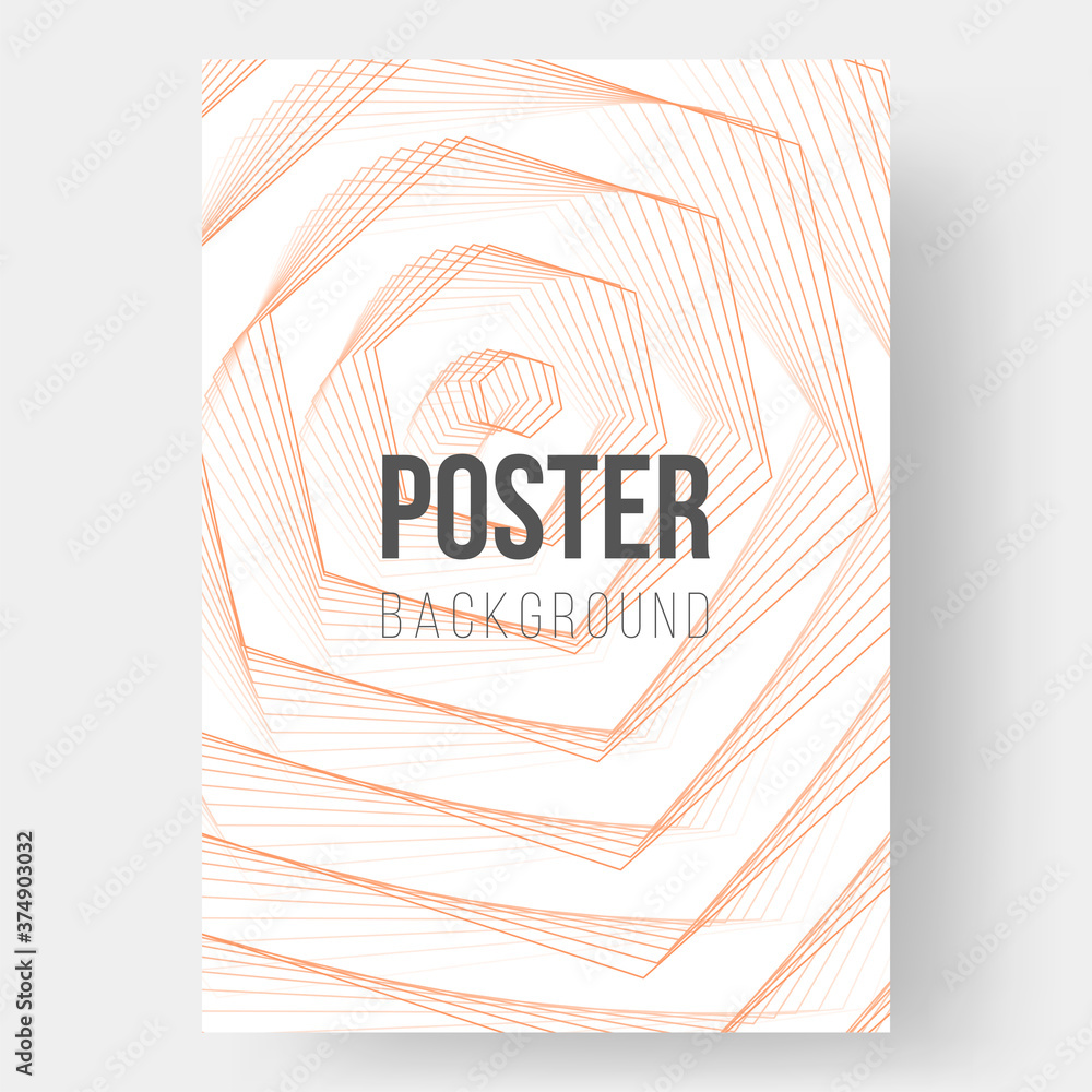 Abstract poster illustration. Outline geometric ornament. Monochrome creative stylish texture. Eps10 vector. Abstract poster illustration. Outline geometric ornament. Monochrome creative stylish texture. Eps10 vector.