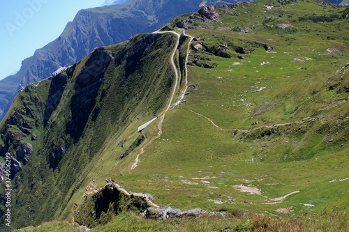high mountain landscape