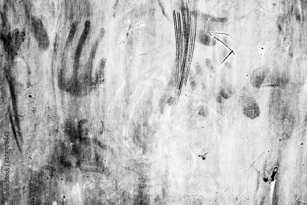 Fototapeta premium Metal texture with scratches and cracks which can be used as a background