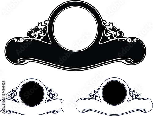 Ornate Frame or Label Design