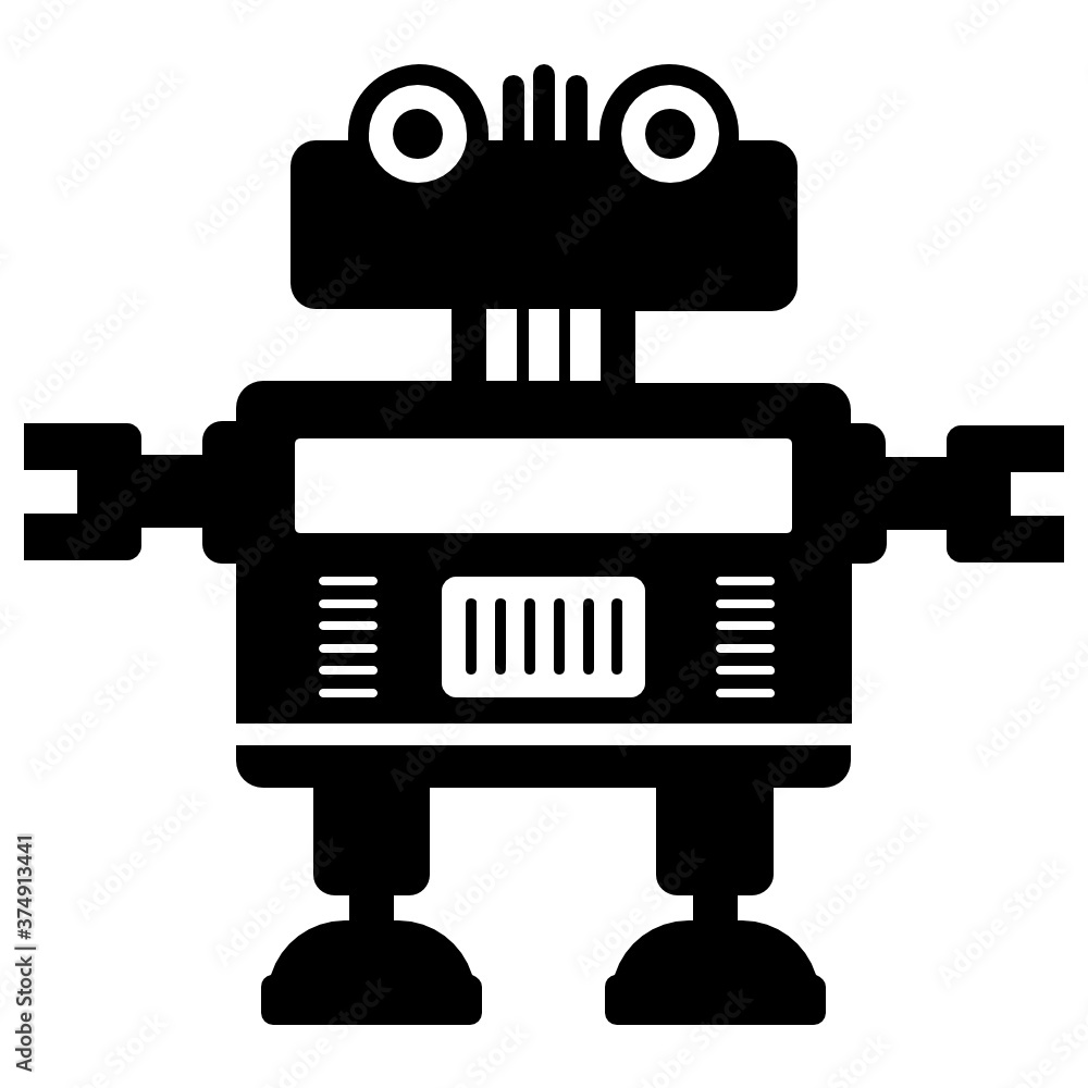 An icon design of robot technology, mechanical robot,
An icon design of robot technology, mechanical robot,