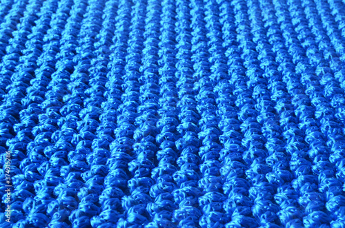 knitted fabric texture close up, color fabric textile knitted