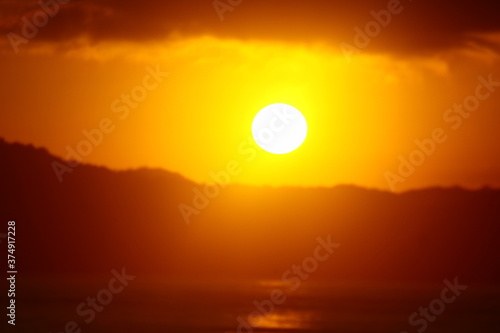 nascer do sol, por do sol