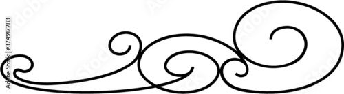 Wrought Iron Scroll Design