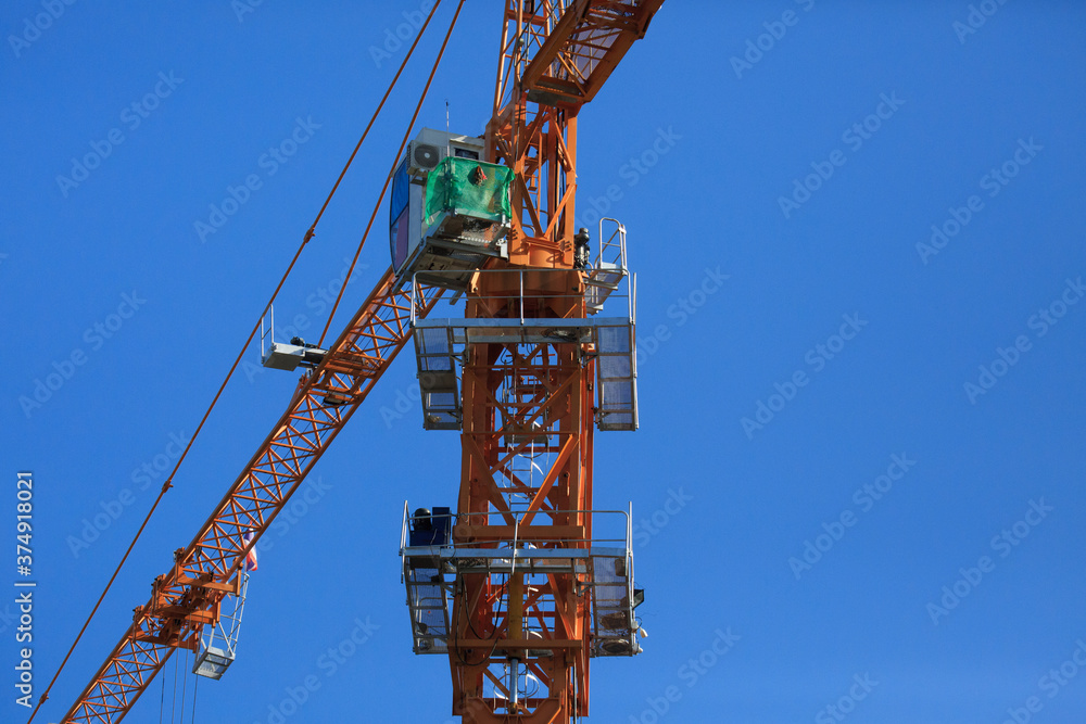 crane in the port