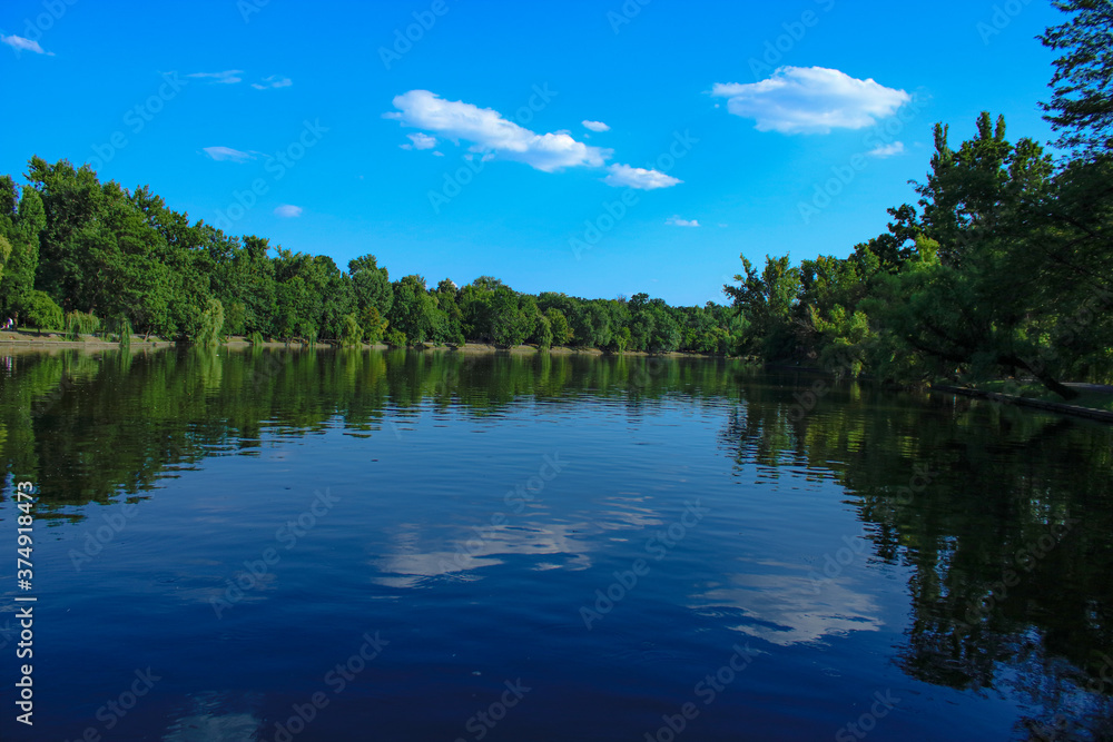 Herastrau Lake Bucharest