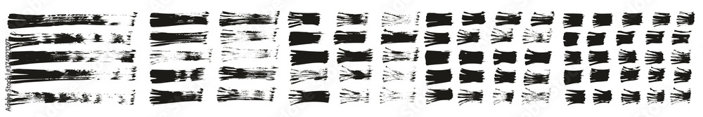 Flat Fan Brush Thin Straight Lines High Detail Abstract Vector Background Mega Set Flat Fan Brush Thin Straight Lines High Detail Abstract Vector Background Mega Set
