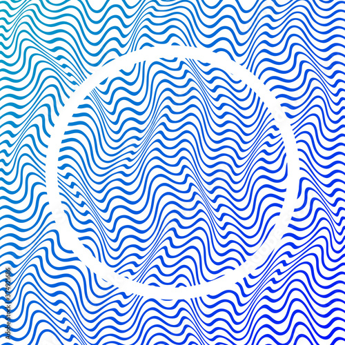 WAVY LINES ABSTRACT WITH GRADIENT COLOR PATTERN TEMPLATE VECTOR. COVER DESIGN