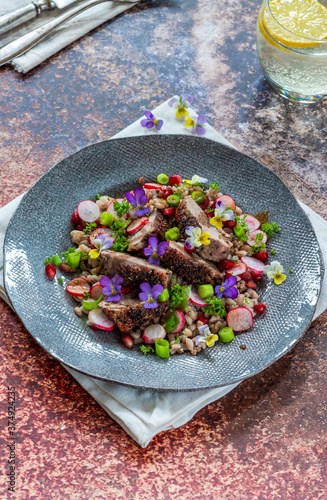 Crispy duck salad