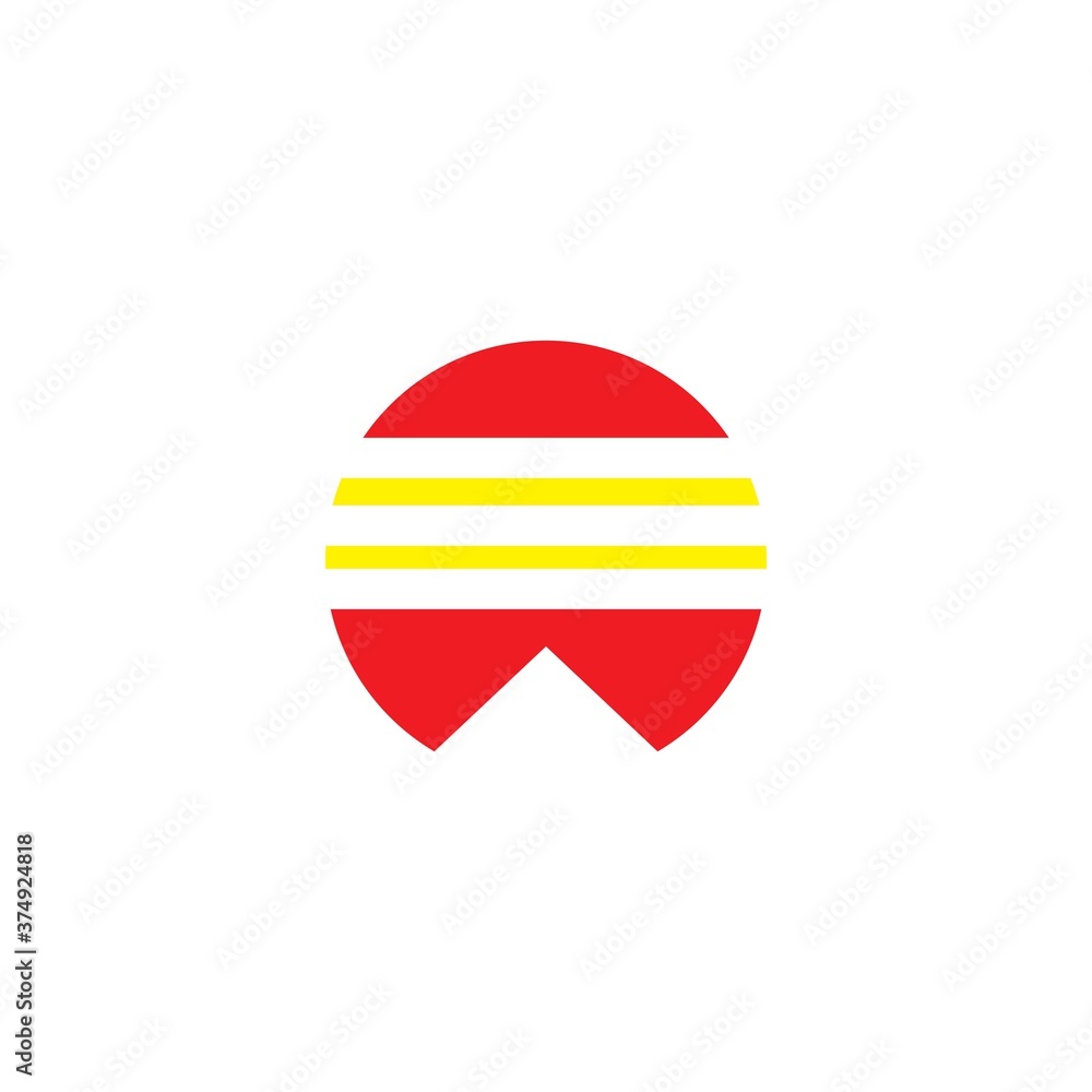 Fototapeta premium free circle logo