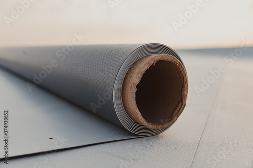 Canvastavla Roofing PVC membrane in rolls and geotextile