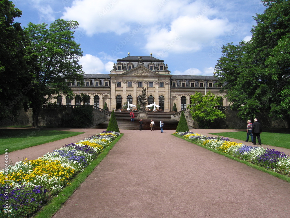 Fulda Schlossgarten bzw. Schlosspark Orangerie Stadtschloss