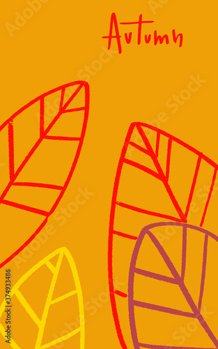 autumn leaves pattern