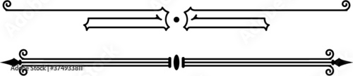 Page dividers or separators