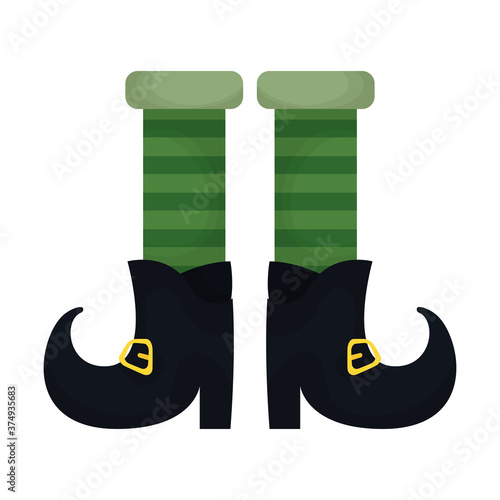 saint patrick leprechaun legs with boots
