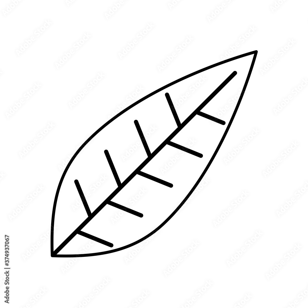 leaf plant ecology isolated icon leaf plant ecology isolated icon