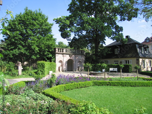 Fulda: Dechaneigarten am Hohen Dom zu Fulda