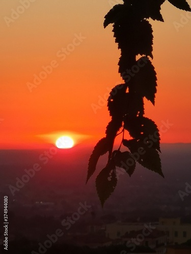 Tramonto su Roma - Frascati photo