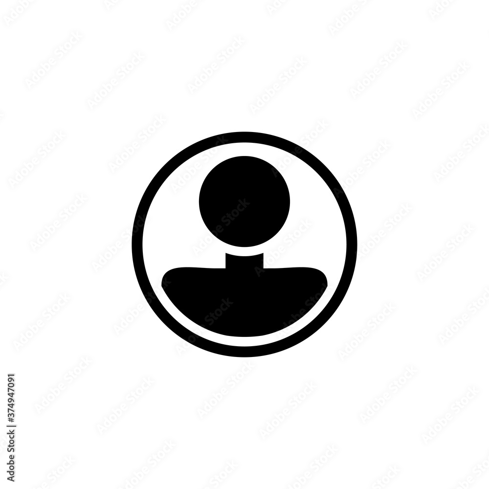 user icon design, vector template, eps10 user icon design, vector template, eps10