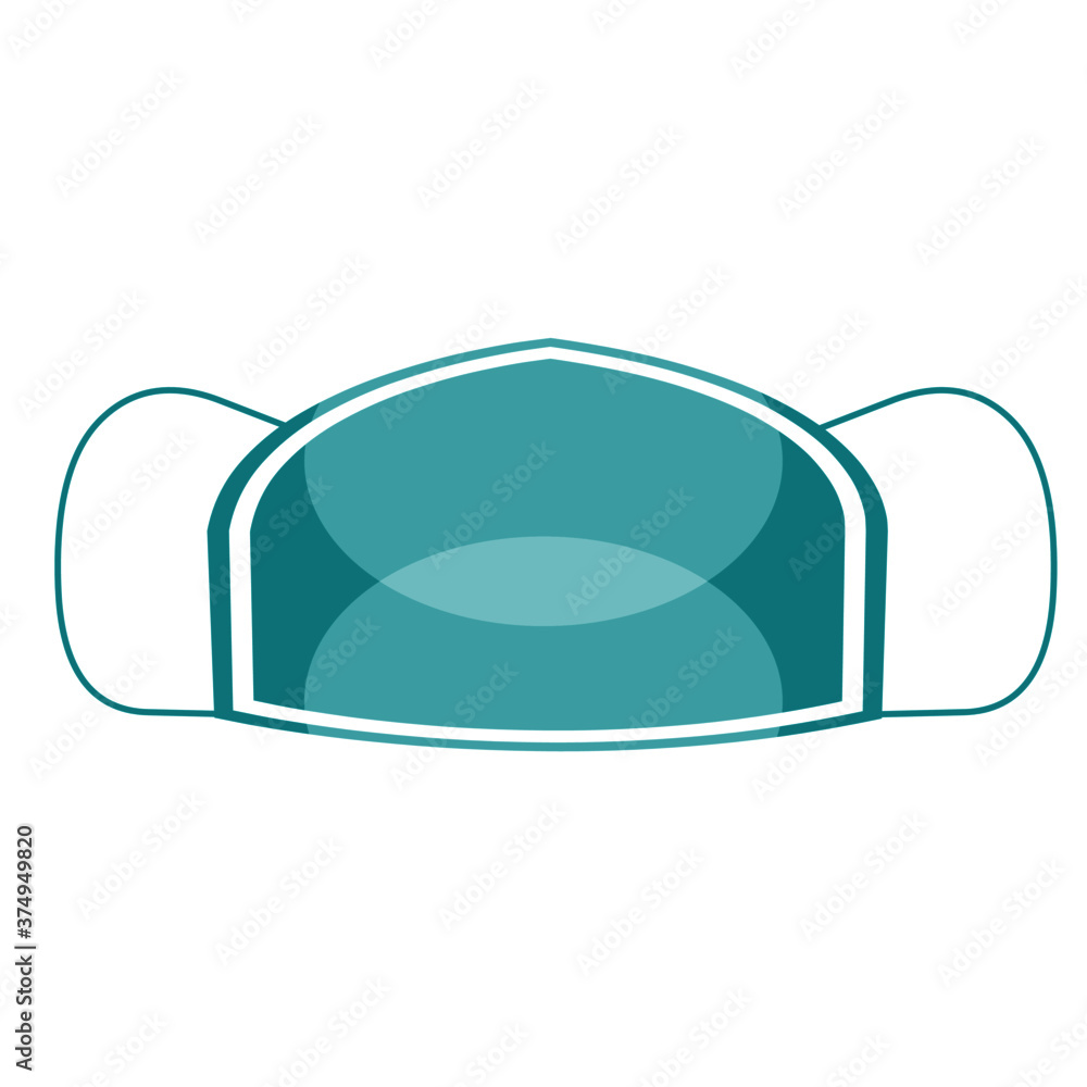 blue and white face mask for safty covid 19 or corona virus. blue and white face mask for safty covid 19 or corona virus.