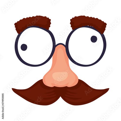 funny mask fools day accessory
