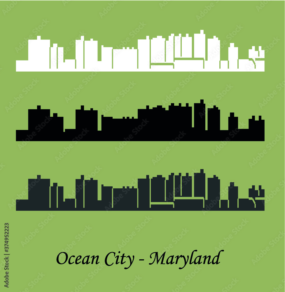 Fototapeta premium Ocean City, Maryland