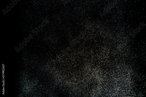 Abstract dark blur.glitter lights background.