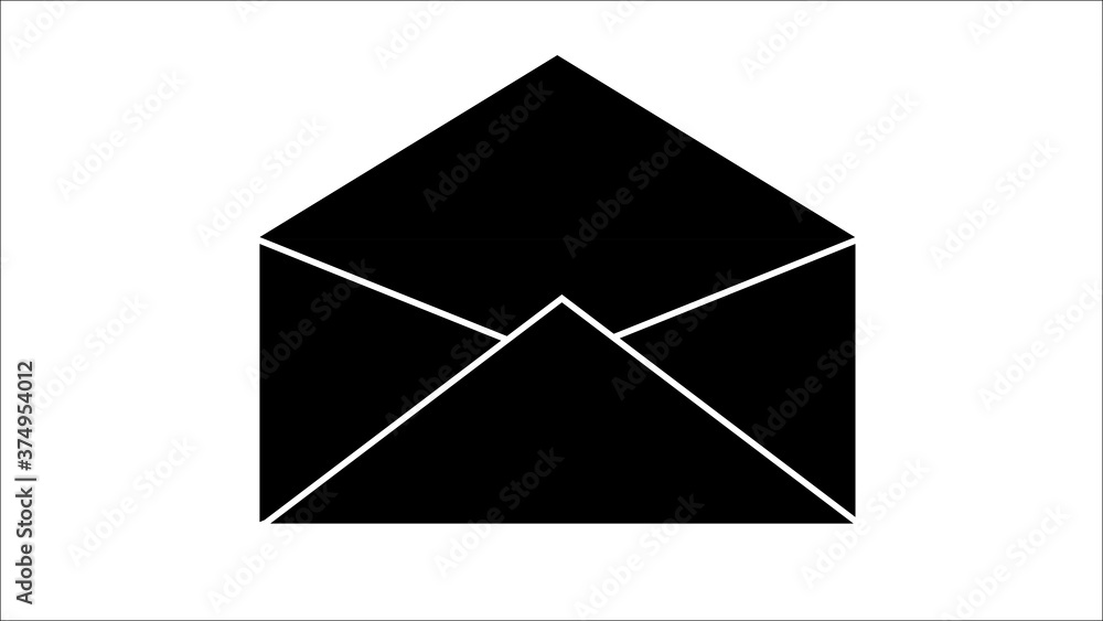 Email design over white background Email design over white background
