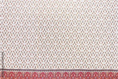 Antique Asian textile detail.