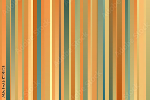 Orange, yellow and green lines abstract background. Great illustration for your needs.