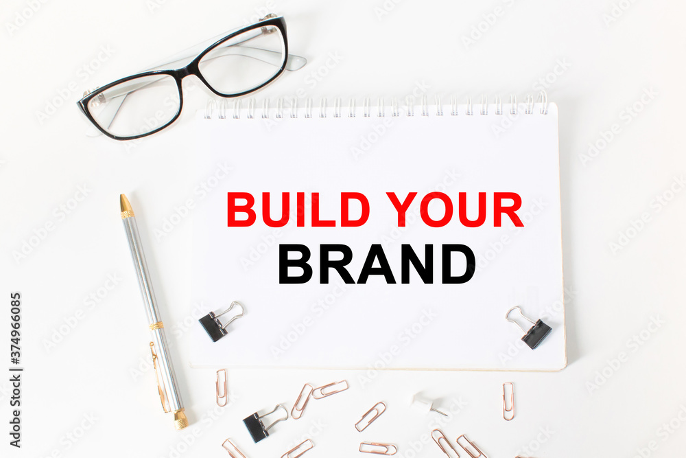 Notepad with inscriptions on a white background. business concept Notepad with inscriptions on a white background. business concept