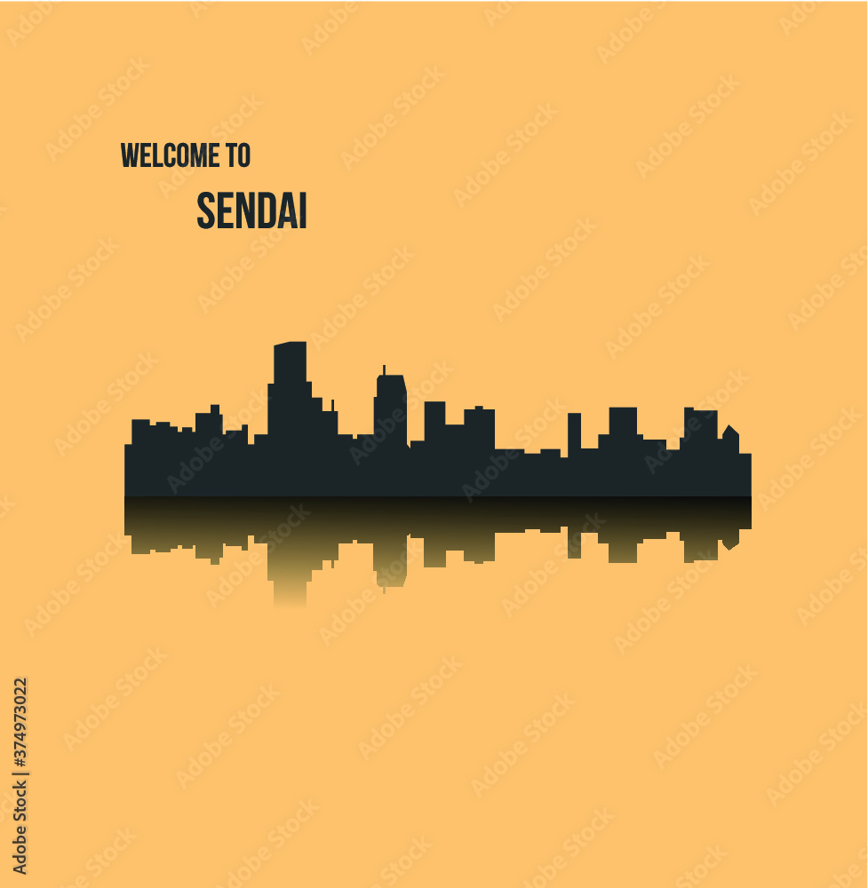 Obraz premium Sendai, Japan