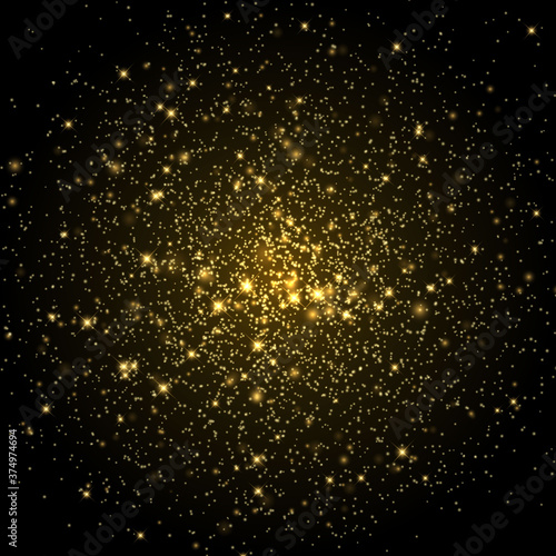Space galaxy background with stars