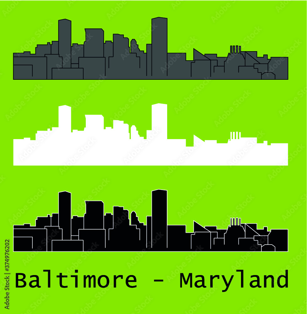 Fototapeta premium Baltimore, Maryland