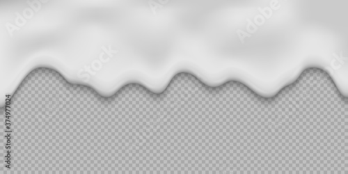 Liquid Milk Cream Background