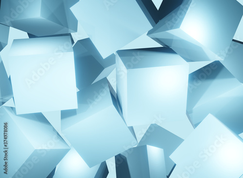  background, perspective, perspective of a square cube or honeycomb grid. With a darker gradient background shadow to be used as a technology background for publication and website design
