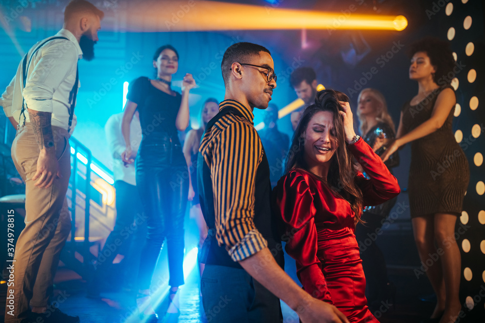 Loving the dance floor Loving the dance floor