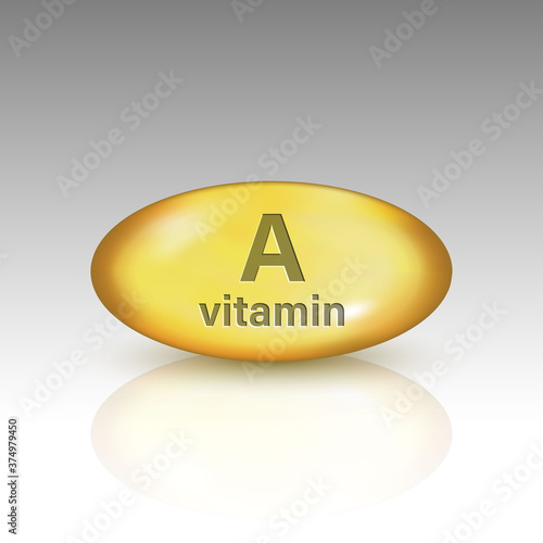 Vitamin A, vitamin drop pill