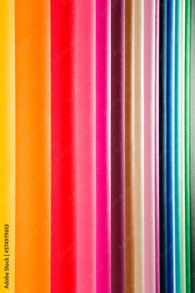 Obraz premium Non woven fabric rolls background