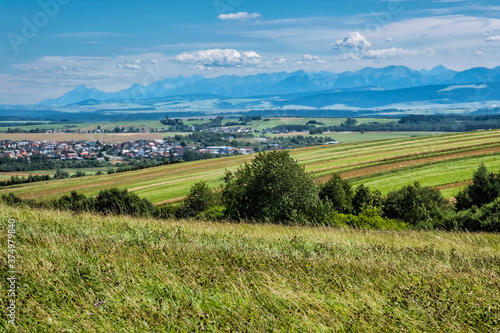 Rural country  Orava region  Slovakia  travel destination