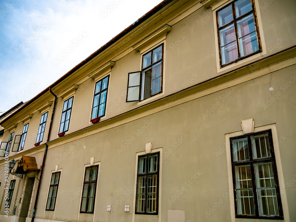 Fototapeta premium Historic architecture in Gyor
