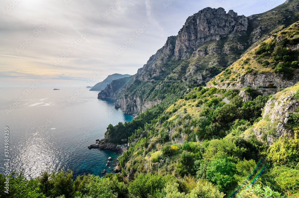 Magnificent view of the Amalfi coast. Italy. Magnificent view of the Amalfi coast. Italy.