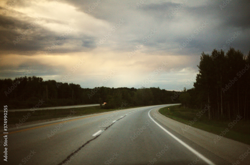 Road into Night Road into Night