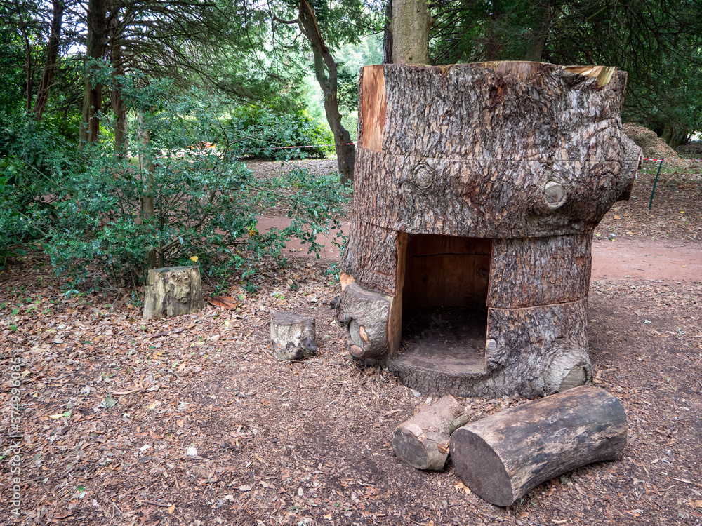 old children house in the woods old children house in the woods