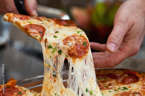 Gooey Pizza