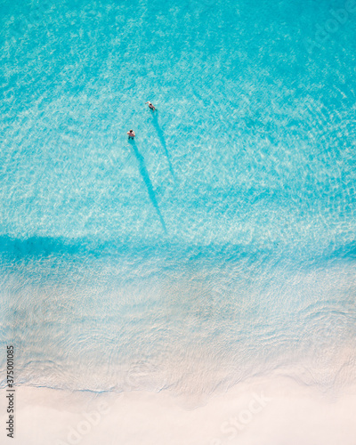 blue water background